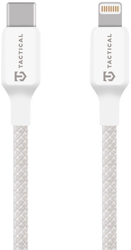 Tactical Stitch Thread Cable USB-C/Lightning 2 m White
