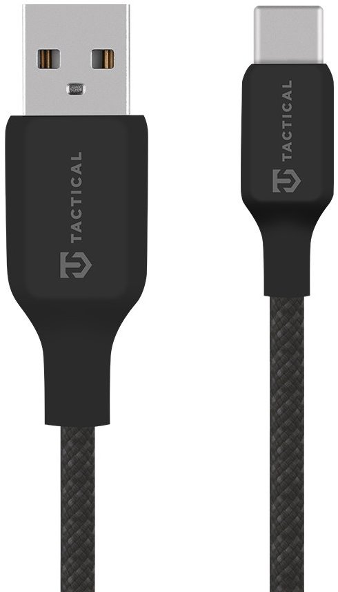 Tactical Stitch Thread Cable USB-A/USB-C 1 m Black