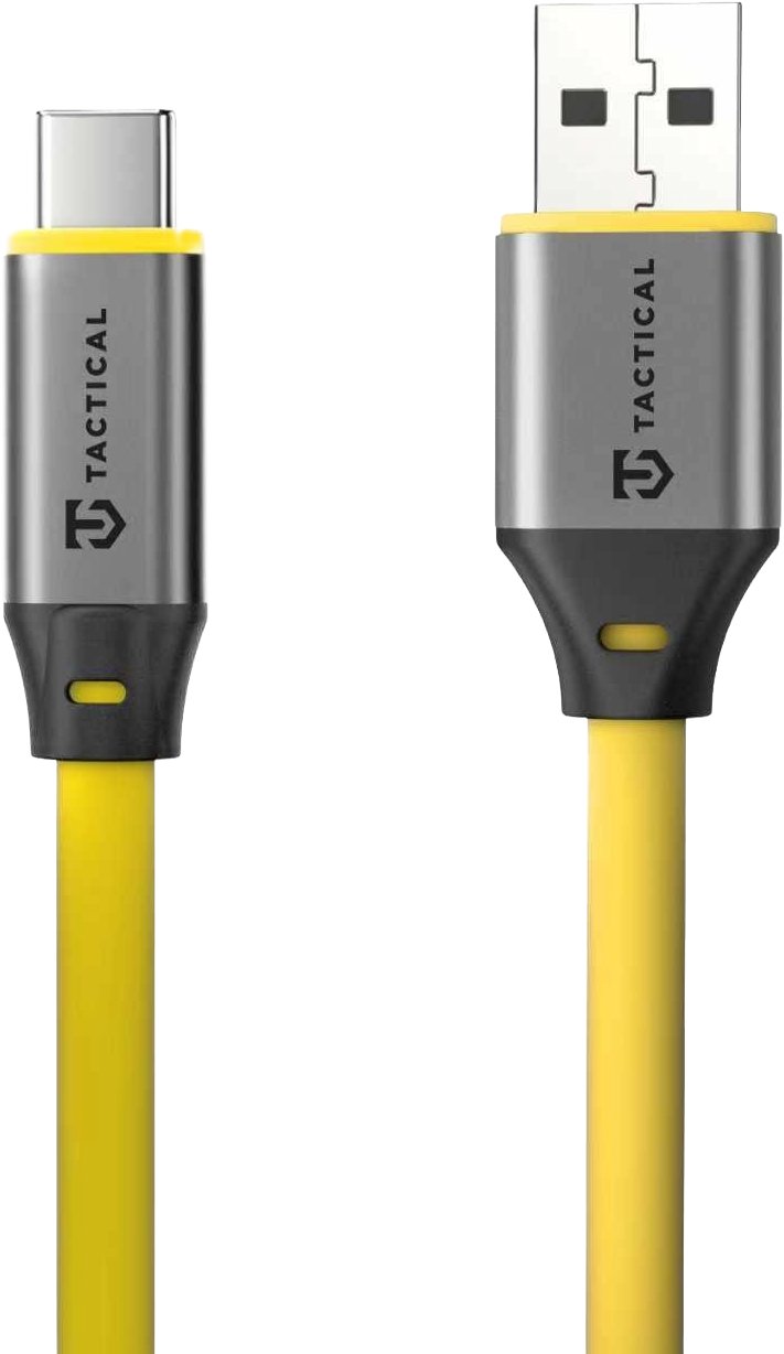 Tactical Fat Man 2.0 Cable USB-A/USB-C 1 m Yellow