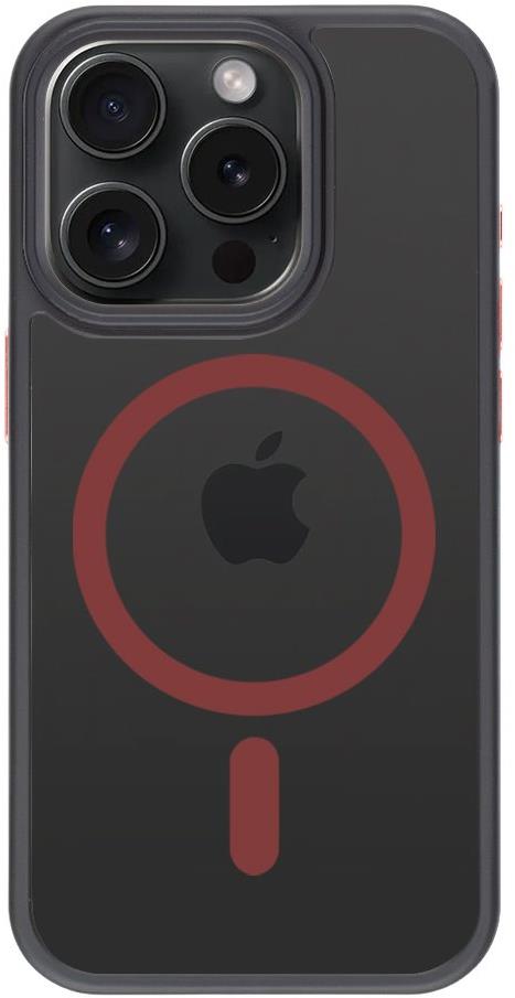Tactical MagForce Hyperstealth 2.0 Kryt na iPhone 15 Pro Black/Red