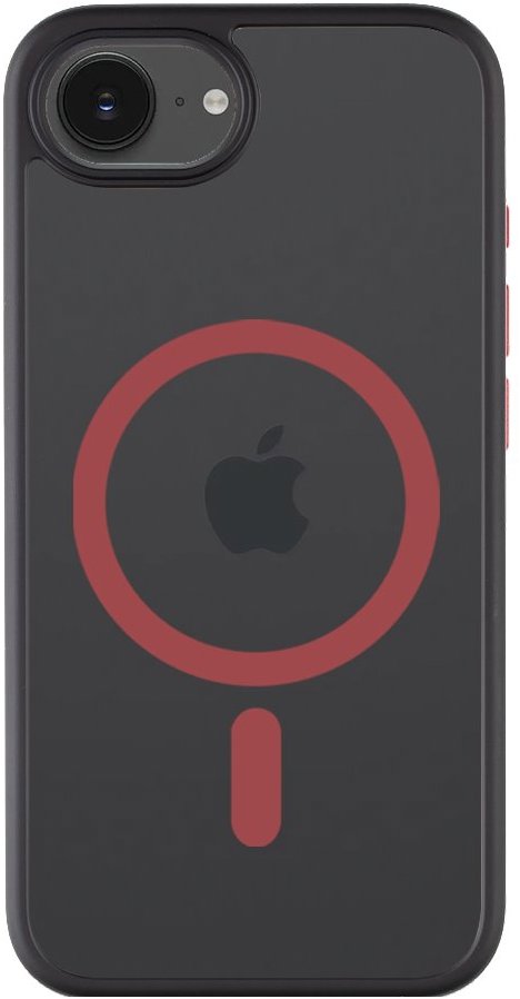 Tactical MagForce Hyperstealth 2.0 Kryt pre Apple iPhone 16e/17e Black/Red