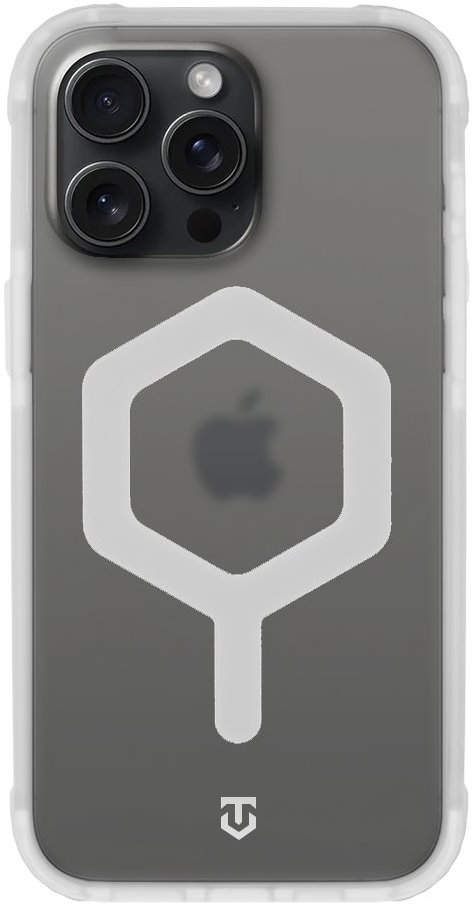 Tactical MagForce Hexagon Kryt na Apple iPhone 15 Pro Max T-White