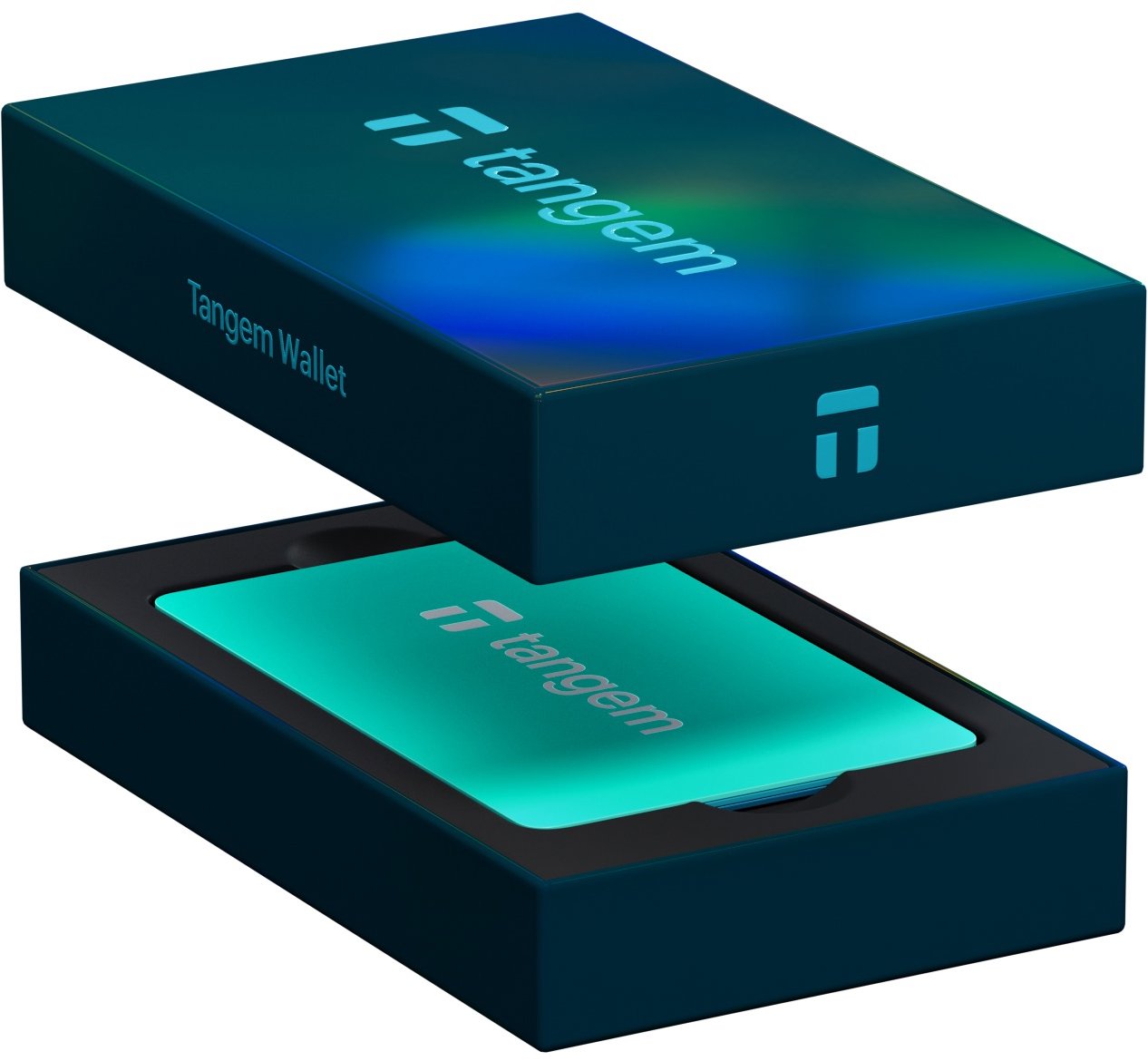 Tango Wallet 3 Card Set, Electric Sea