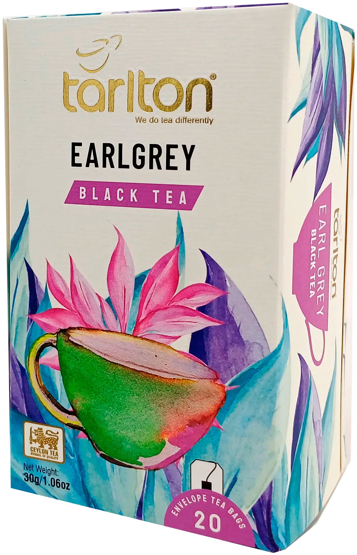 Tarlton Black Earl Grey obal 20× 1,5 g