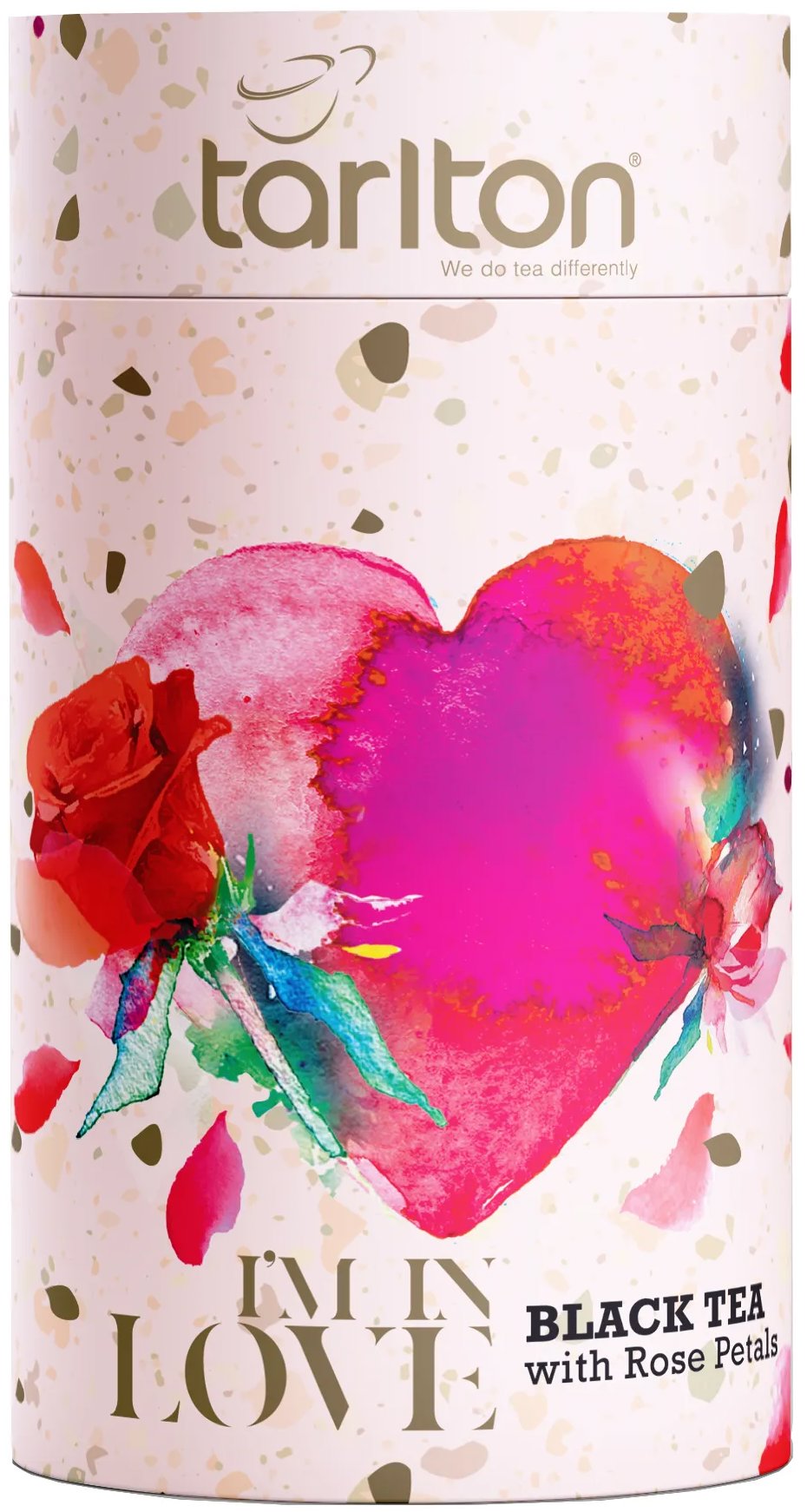 Tarlton Black Love Rose Petals papier 100 g