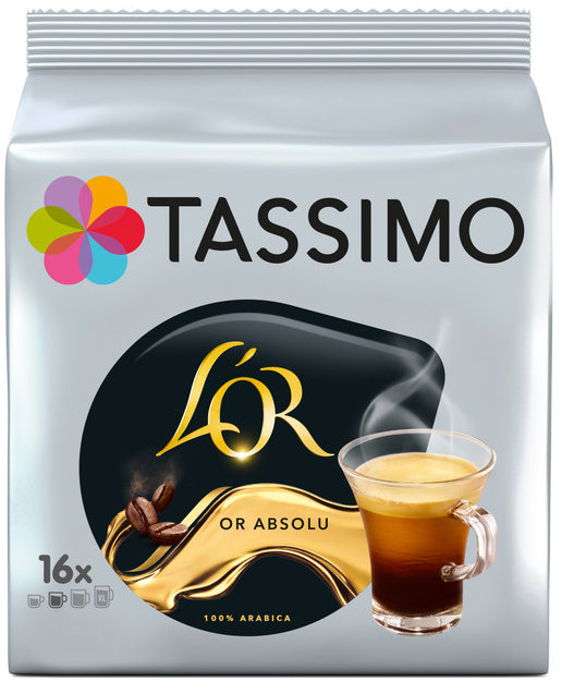 TASSIMO kapsuly L´OR Absolu 16 kapsúl
