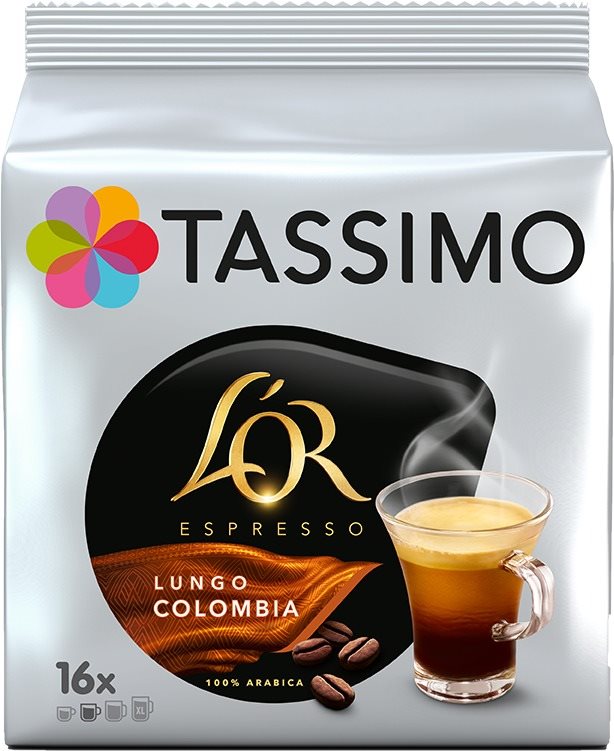 TASSIMO kapsuly L'OR COLOMBIA 16 nápojov