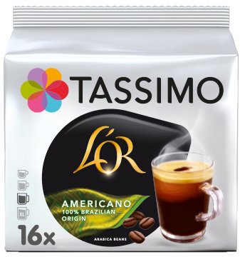 TASSIMO L´OR Brazil Americano 16 kapsúl