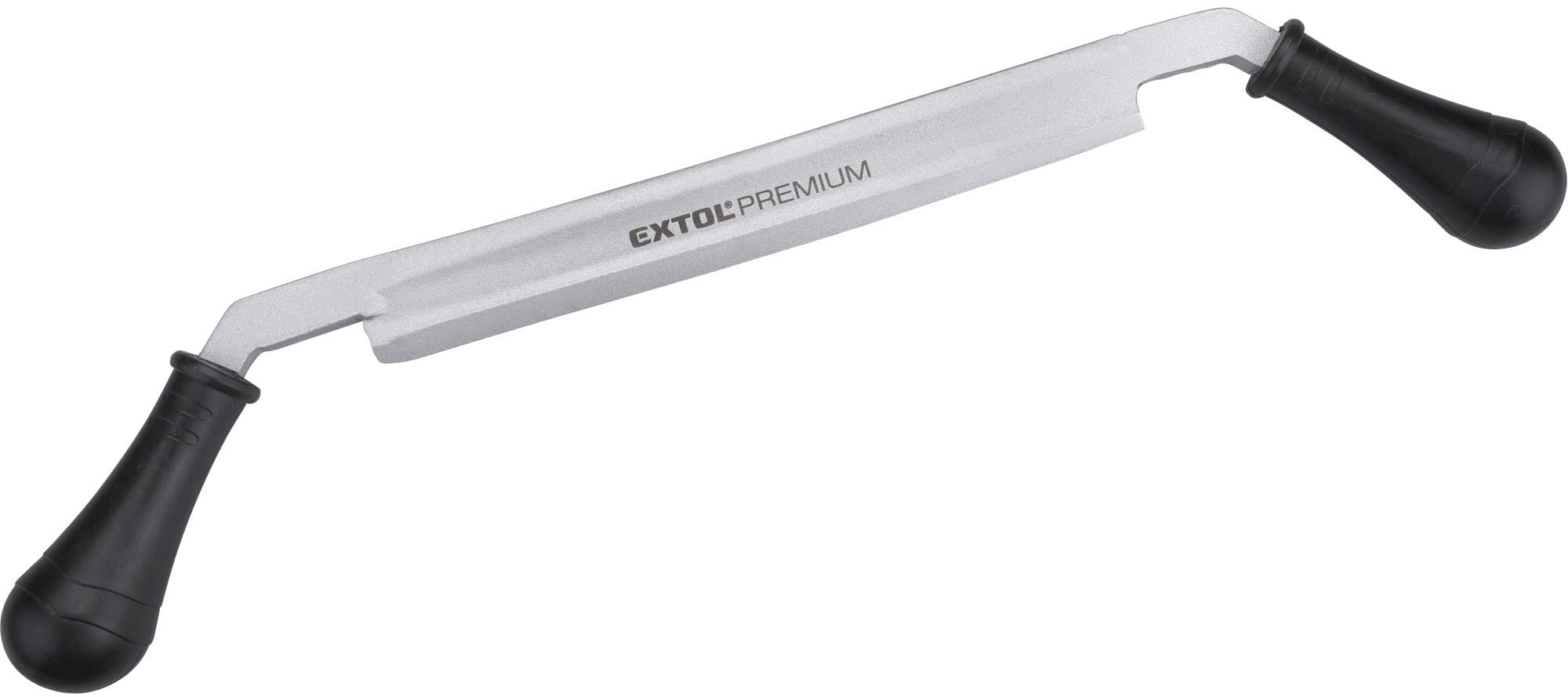 EXTOL PREMIUM Obojručný nôž rovný, dĺžka 480/250 mm ostrie 8812302