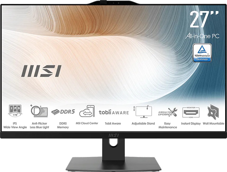 MSI Business AIO Modern AM272P 1M-1293XEU Black