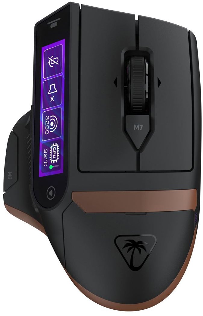 Turtle Beach Command Series MC7, 2.25" dotykový displej, černá