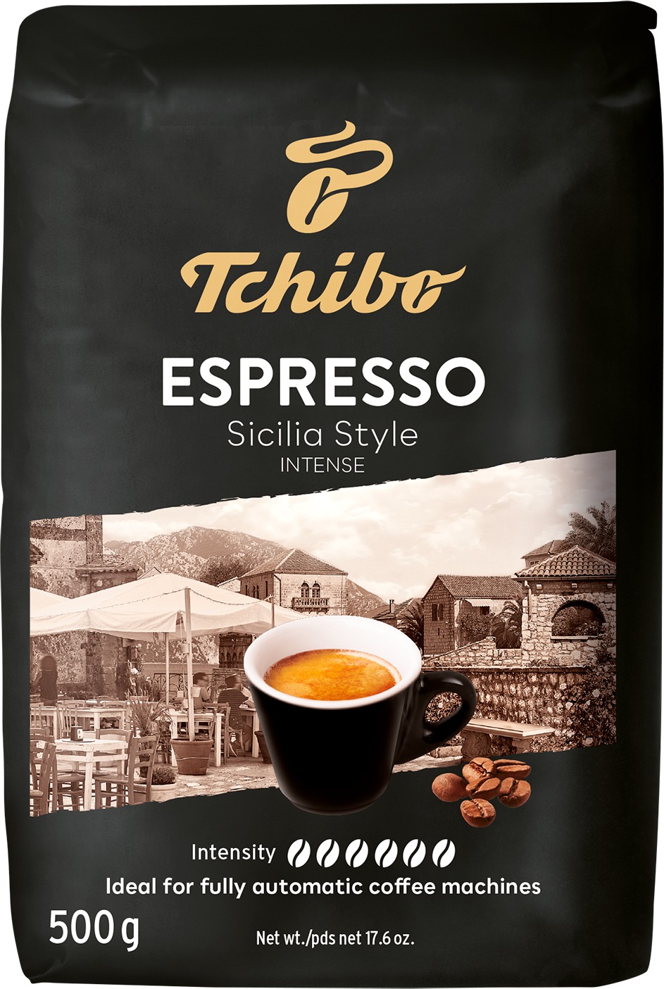 Tchibo Espresso Sicília, zrnková, 500 g
