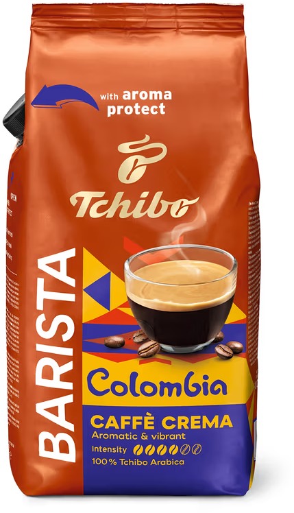 Tchibo Barista Origins COLOMBIA, zrnková, 1000 g