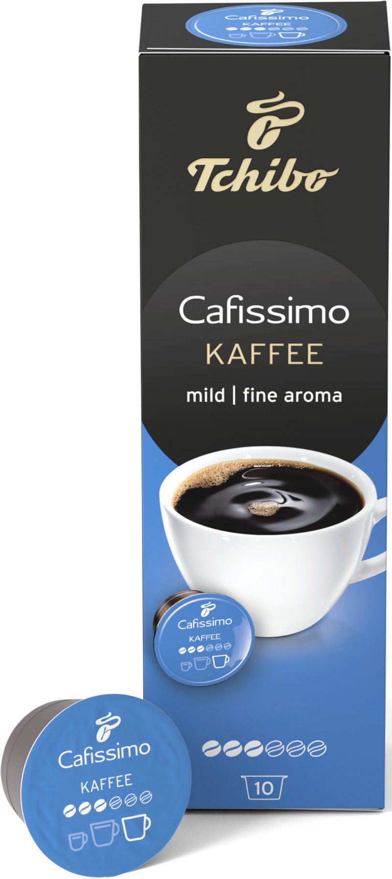 Tchibo Cafissimo Kaffee Fine Aroma 10 ks