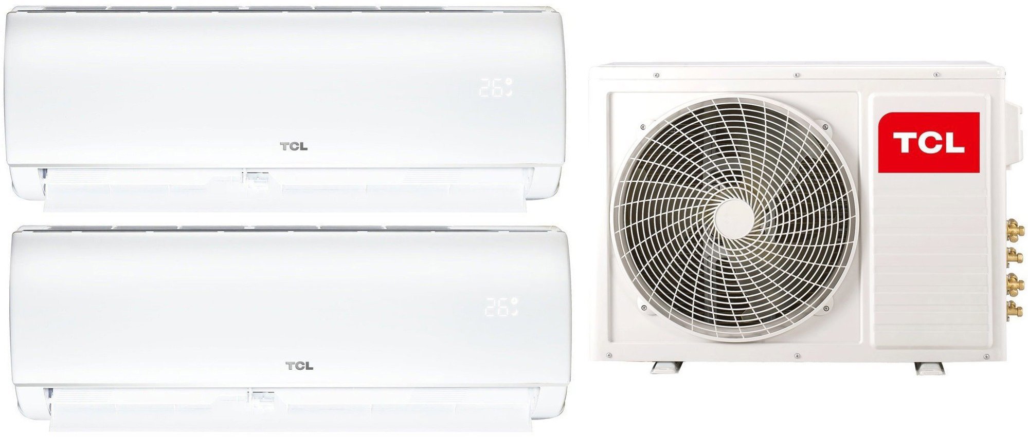 TCL FMA-18I2HD/DVO 5,1 kW + SN12F1S0 3,4 kW + SN12F1S0 3,4 kW