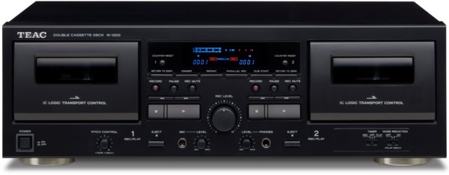 Teac W-1200 čierny