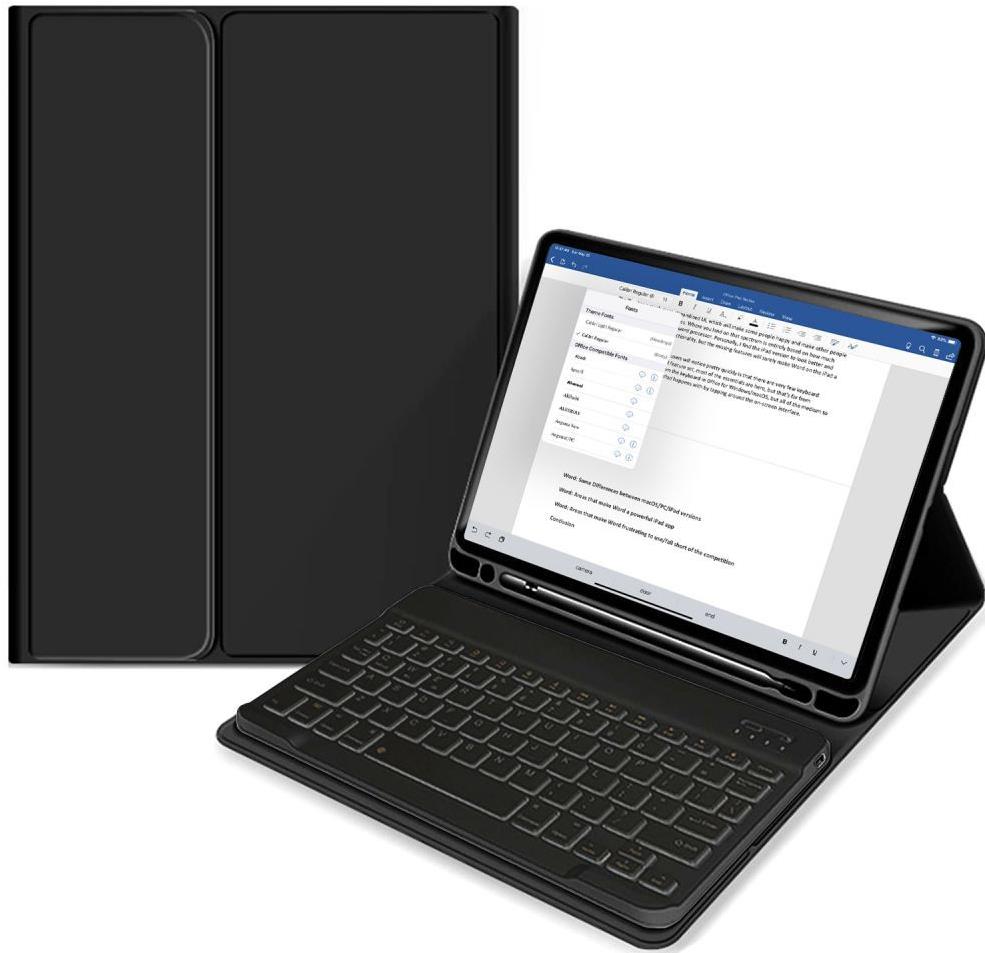 Tech-Protect SC Pen puzdro s klávesnicou na iPad 10,9" 10 gen 2022/11" 11 gen 2025, čierne