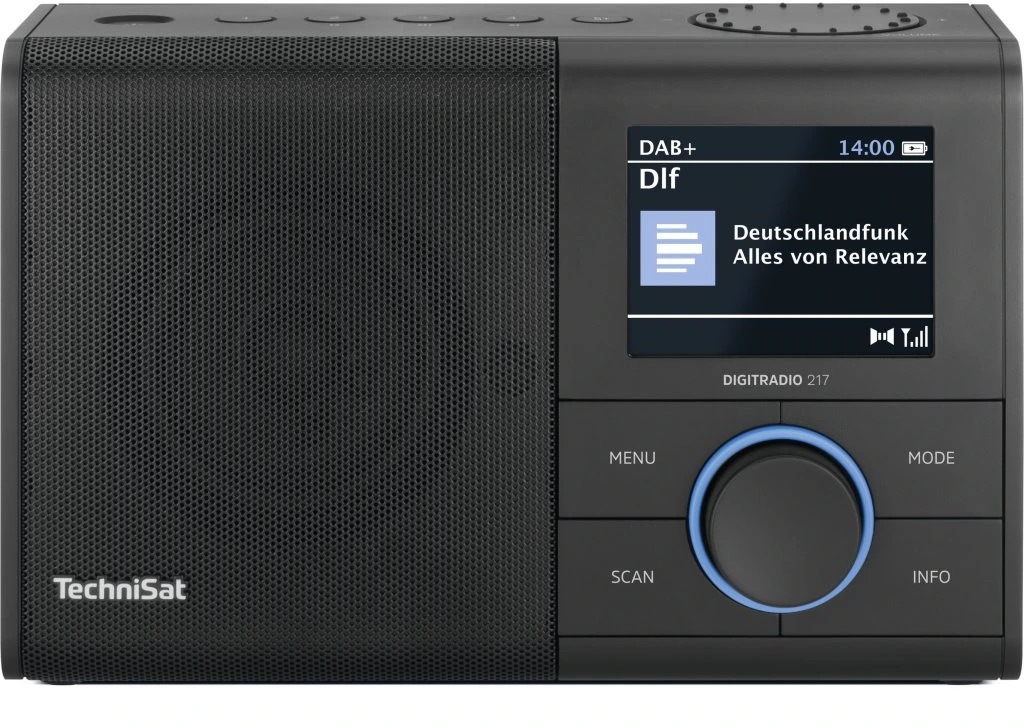 TechniSat Rádioprijímač DAB+/FM Digitradio 217, black