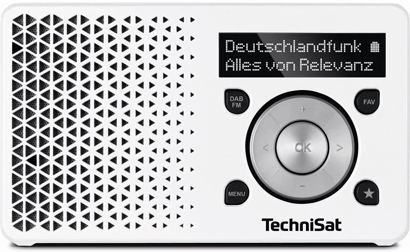 TechniSat Digitradio 1, white/silver