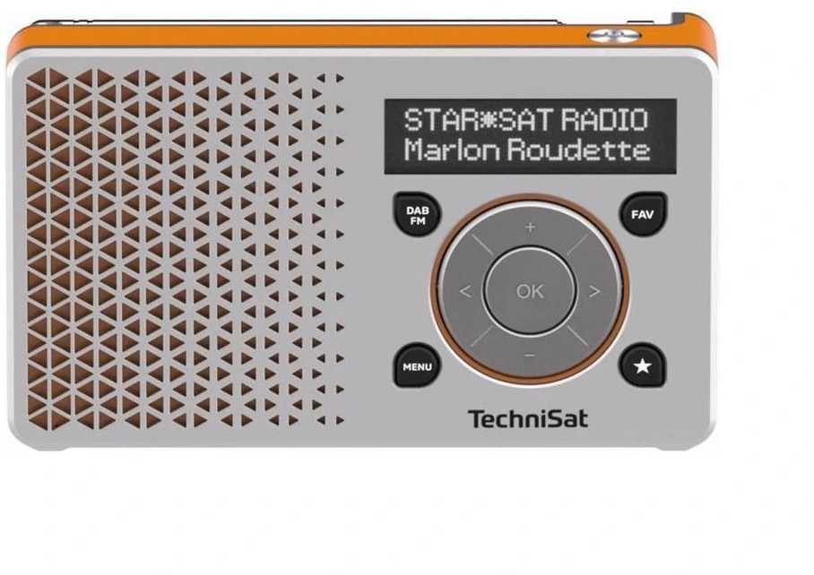 TechniSat Digitradio 1, silver/orange