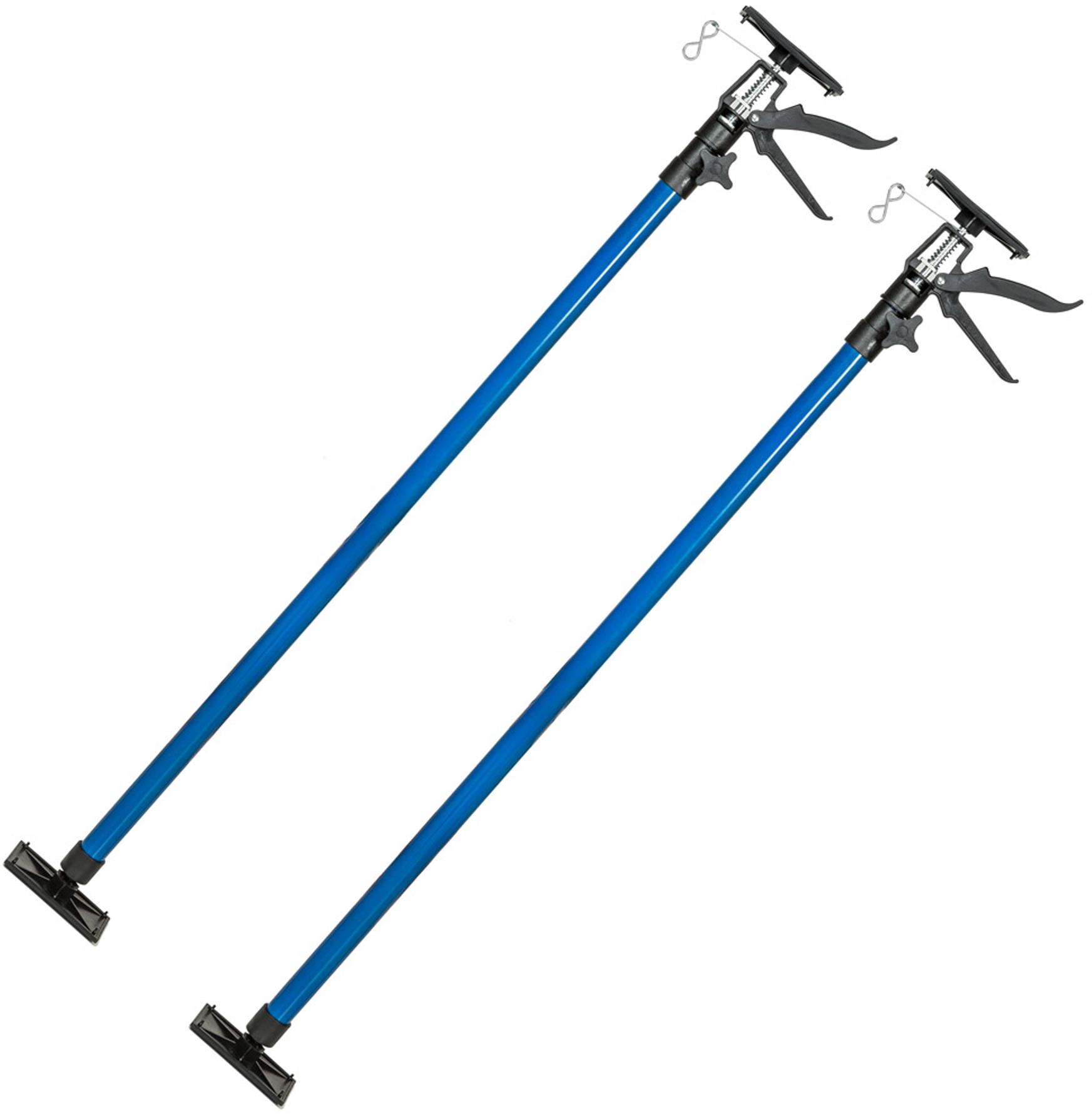 Tectake 2 Teleskopické stavebné podpery stropné 115 – 290 cm – modré
