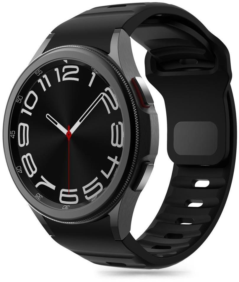 Tech-Protect Silicone Line na Samsung Galaxy Watch 4/5/5 Pro/6/7/FE, čierny
