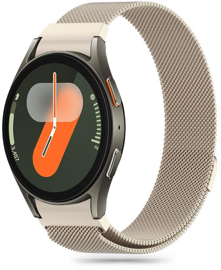 Tech-Protect Milanese na Samsung Galaxy Watch 4/5/5 Pro/6/7/FE, starlight