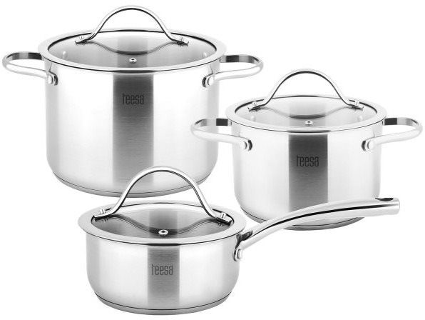 TEESA COOK EXPERT MASTER Súprava riadu s pokrievkou, 6 ks