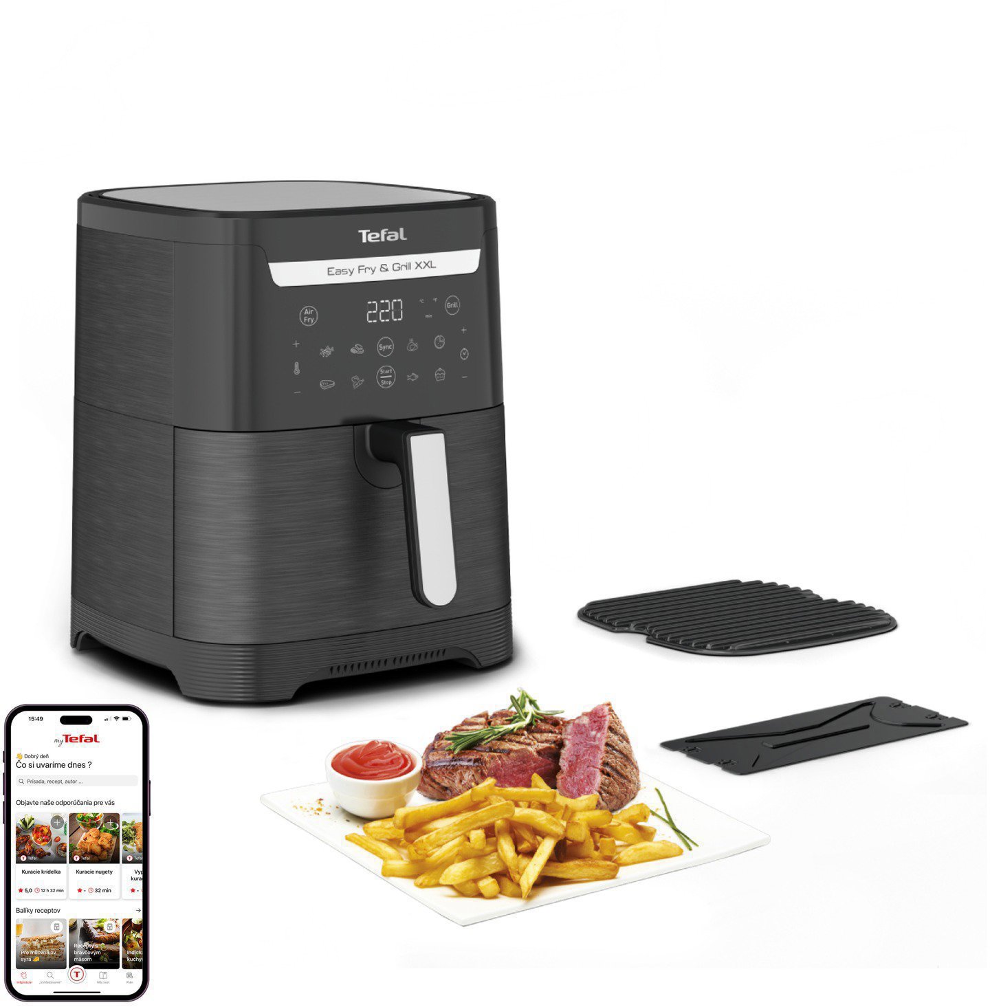 Tefal EY801815 Easy Fry & Grill XXL