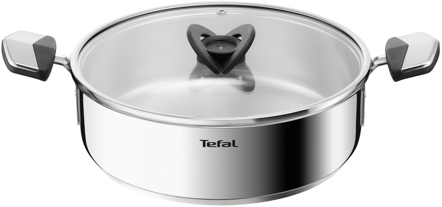 Tefal nízky kastról 24 cm s pokrievkou Emotion+ E30670