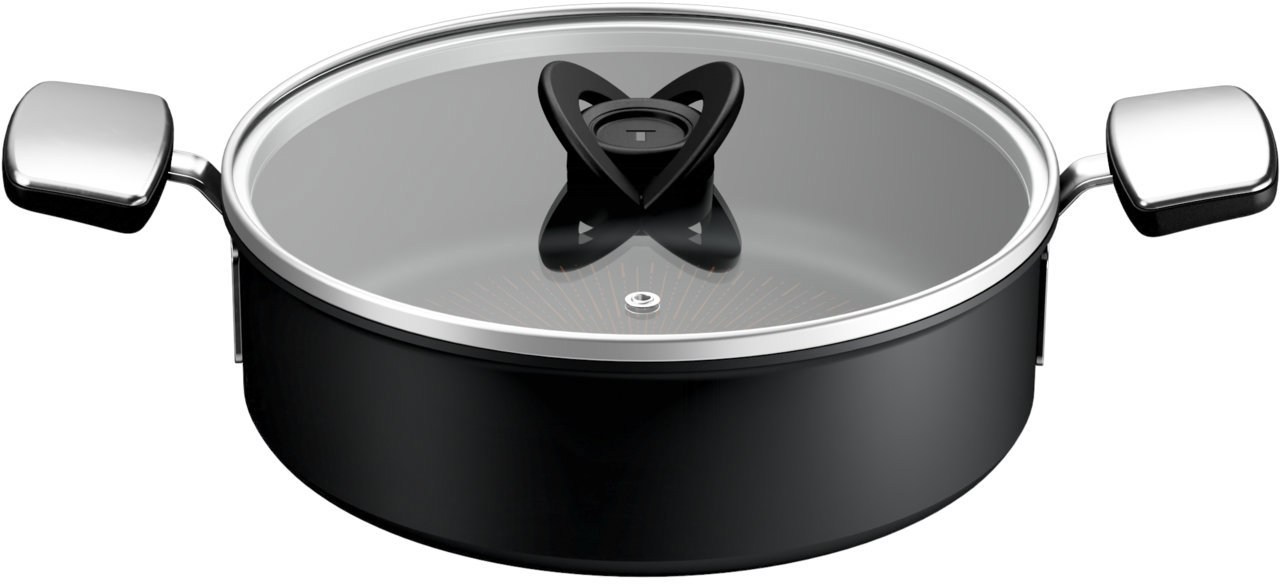 Tefal nízky kastról s pokrievkou 24 cm Excellence+ G33070