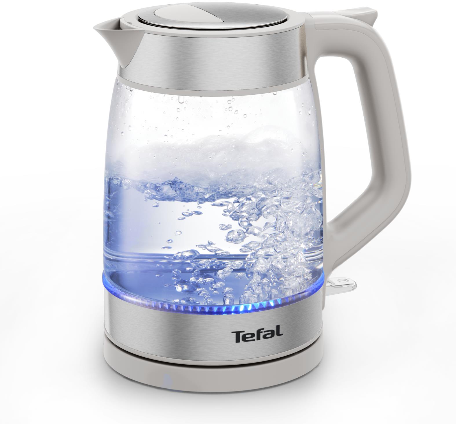 Tefal KI605B30 Sklenená kanvica sivá
