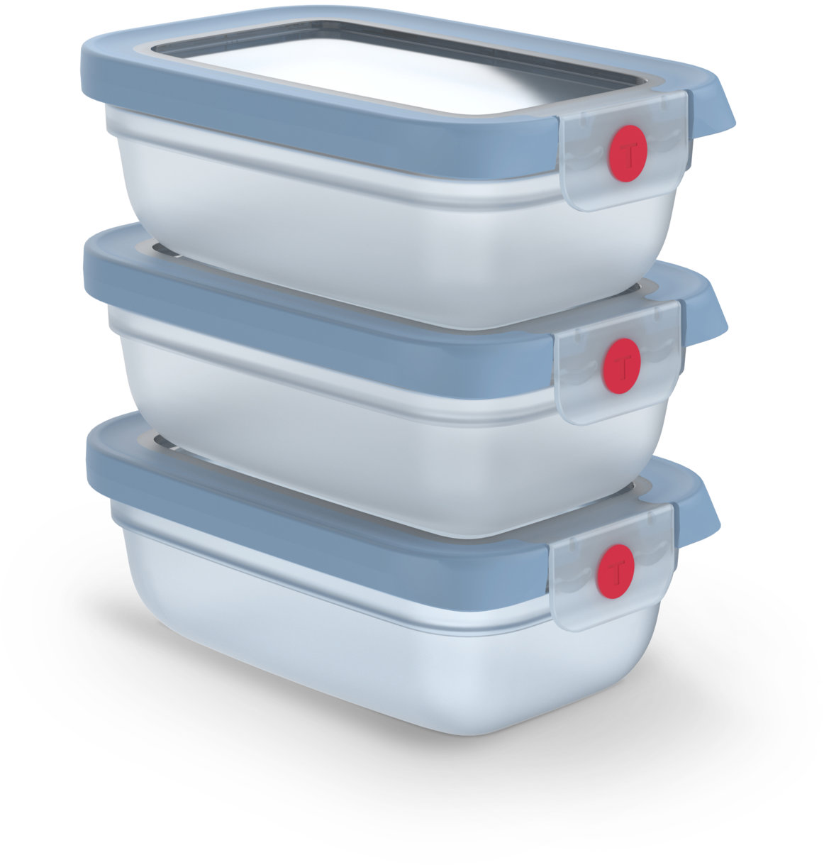 Tefal Sada dóz 3 ks OneClick N1230510 modrá