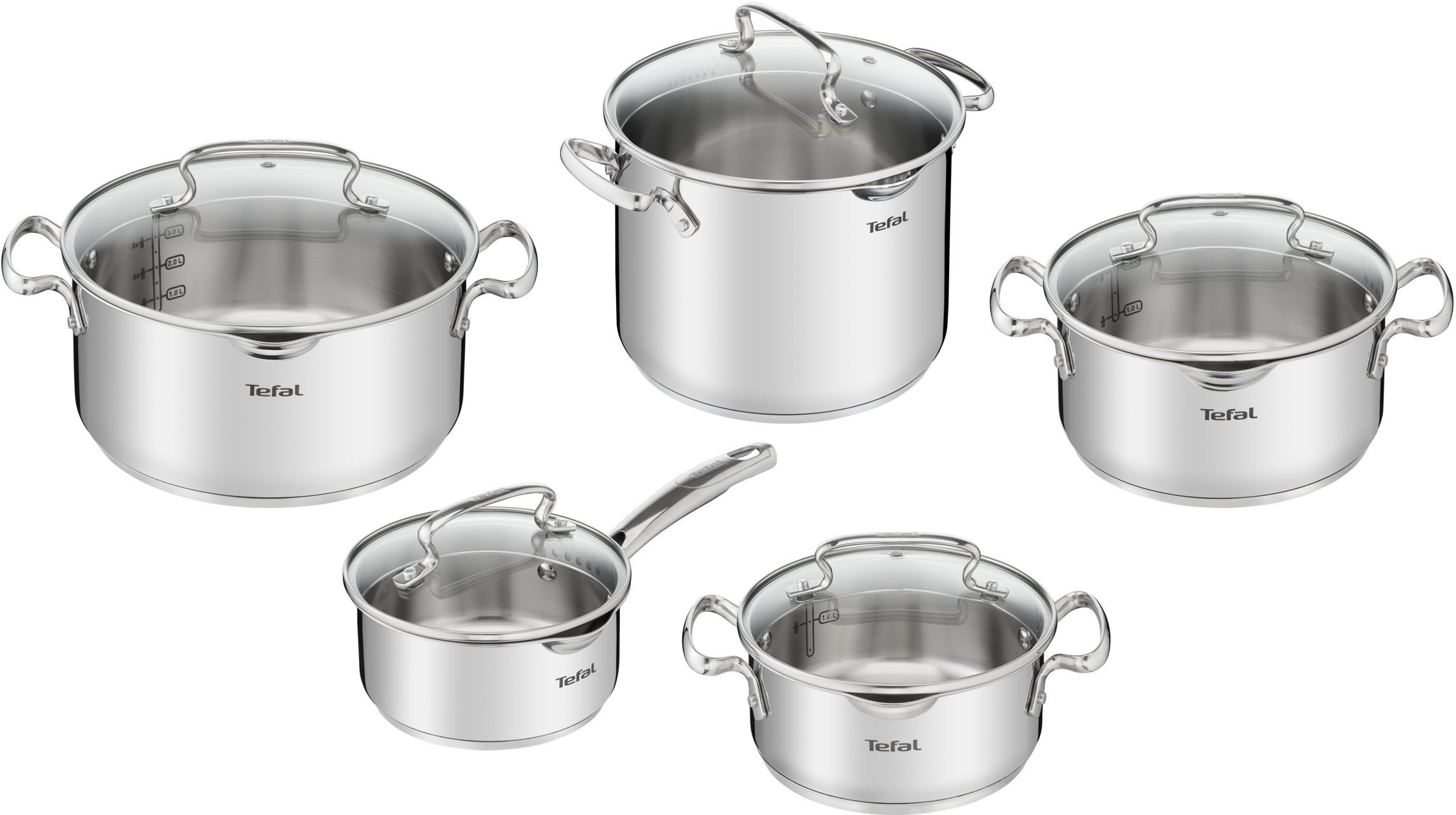 Tefal Súprava riadu 10 ks Duetto+ G719SA55