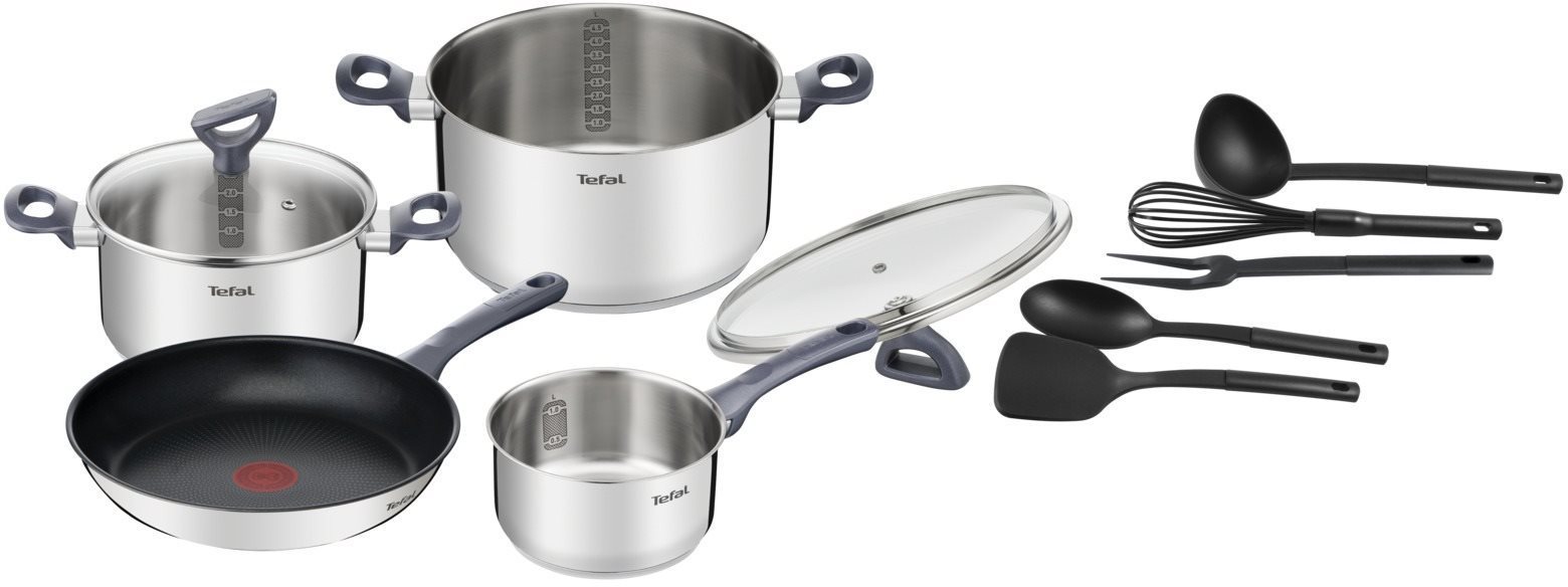 Tefal Súprava riadu z nehrdzavejúcej ocele Daily Cook 11 ks G713SB74