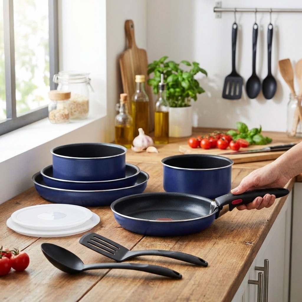 Tefal Súprava riadu 10 ks Ingenio Easy Cook N Clean L1579102