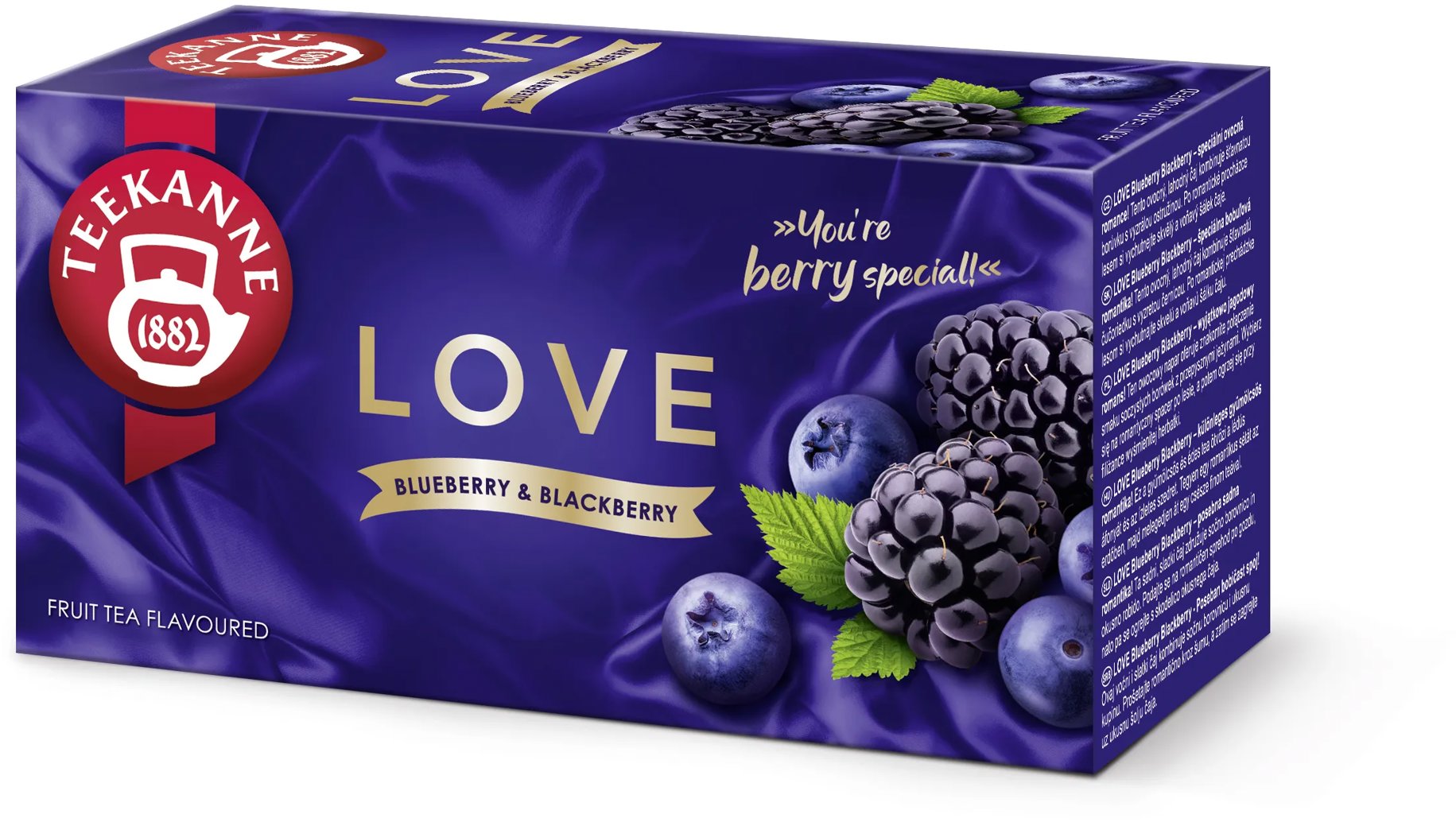 Teekanne Love Blueberry Blackberry 20 vreciek