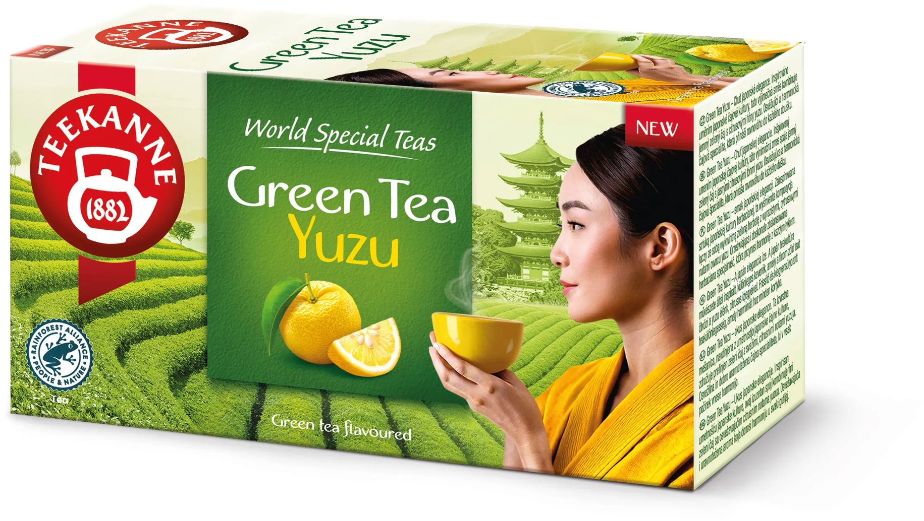 Teekanne Green Tea Yuzu 20 vreciek