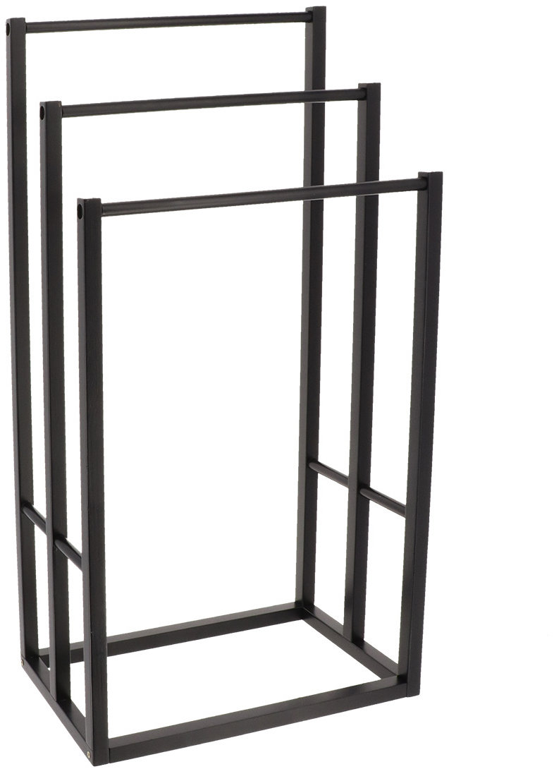 Tendance Tena trojramenný stojan na uteráky, bambus, 42 × 24 × 82 cm