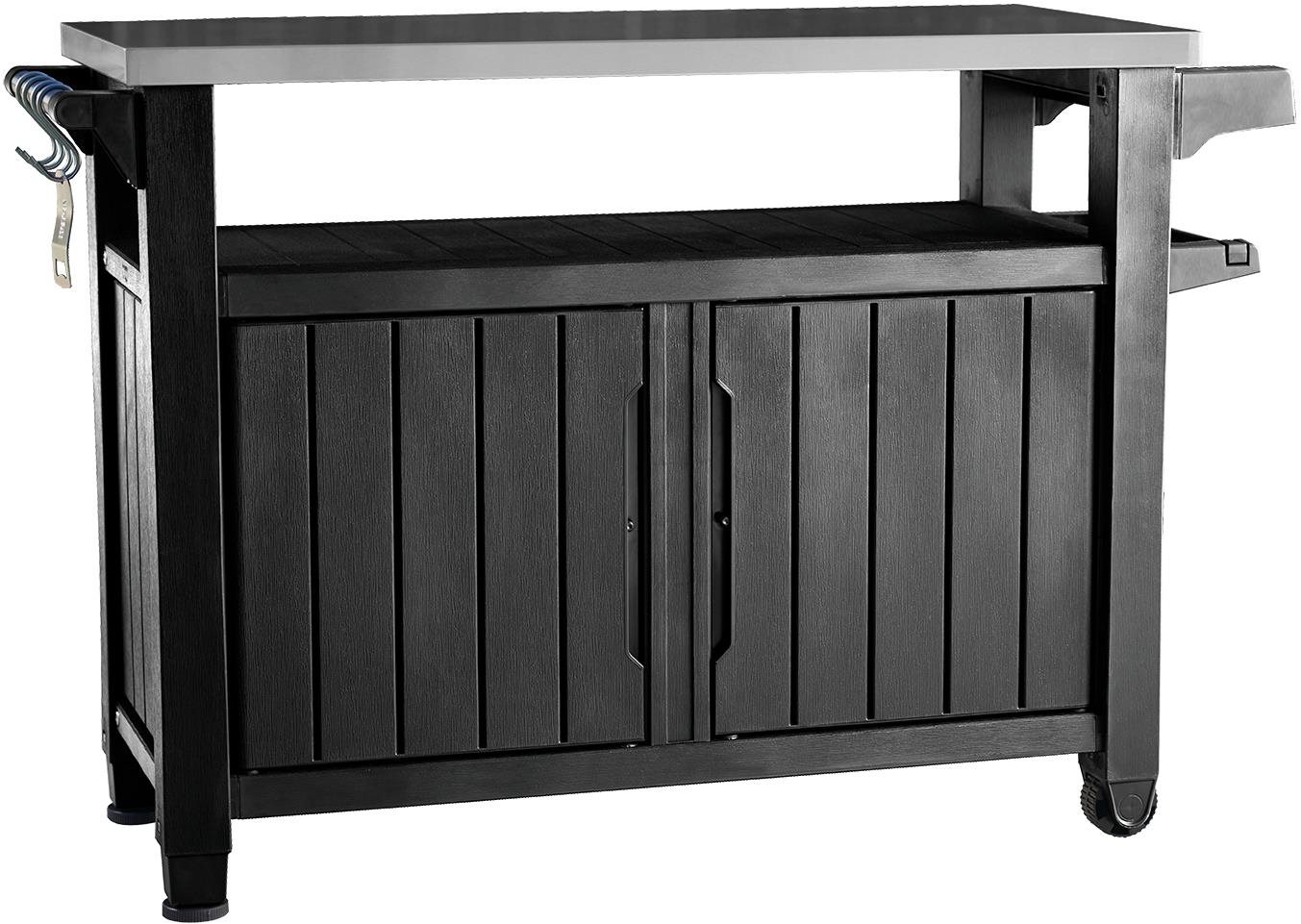 KETER UNITY XL 207 L grafit multifunkčný úložný stôl