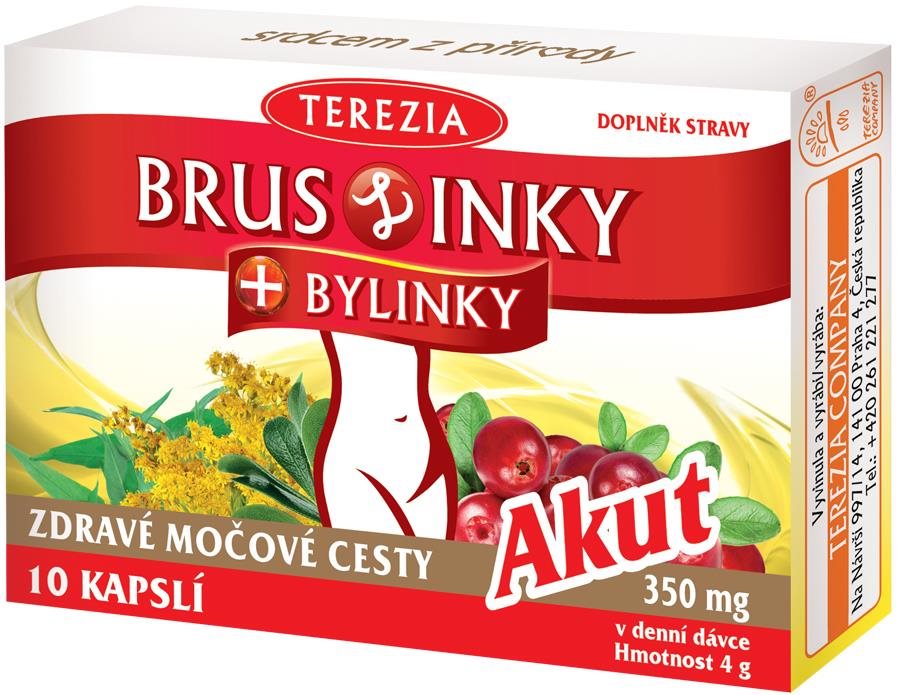 TEREZIA BrusLinky + bylinky AKUT 10 kapsúl