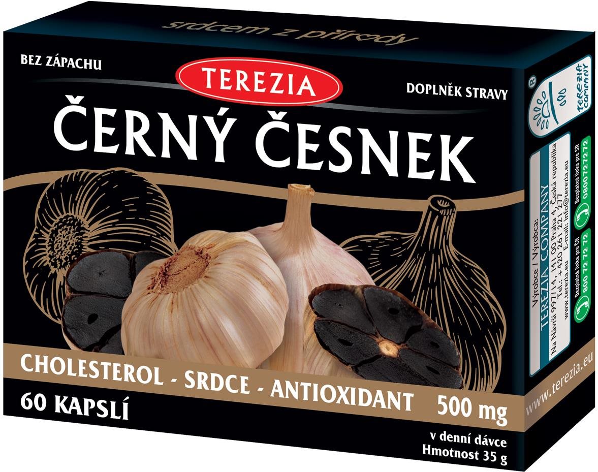 TEREZIA Čierny cesnak 60 kapsúl