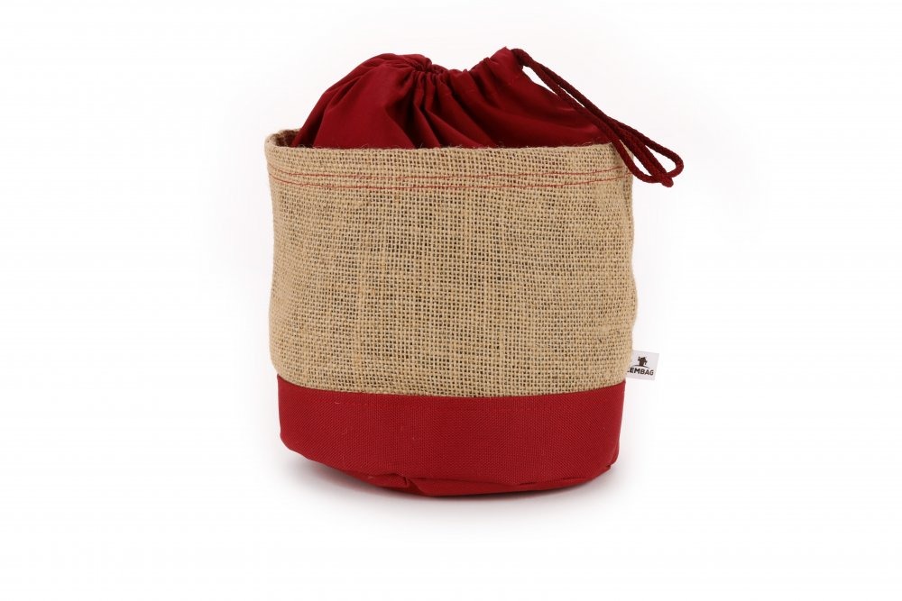 TERPENIX Zembag na 2 kg ovocia alebo zeleniny, bordó