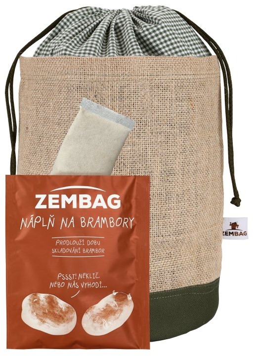 TERPENIX Zembag na 2,5 kg zemiakov, olivovo zelený