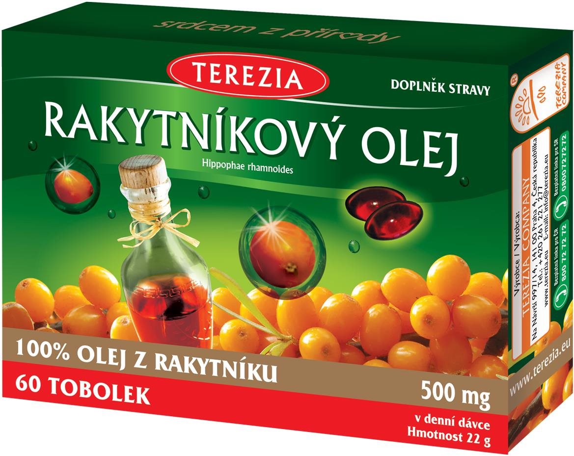 TEREZIA Rakytníkový olej 100% kapsuly 60