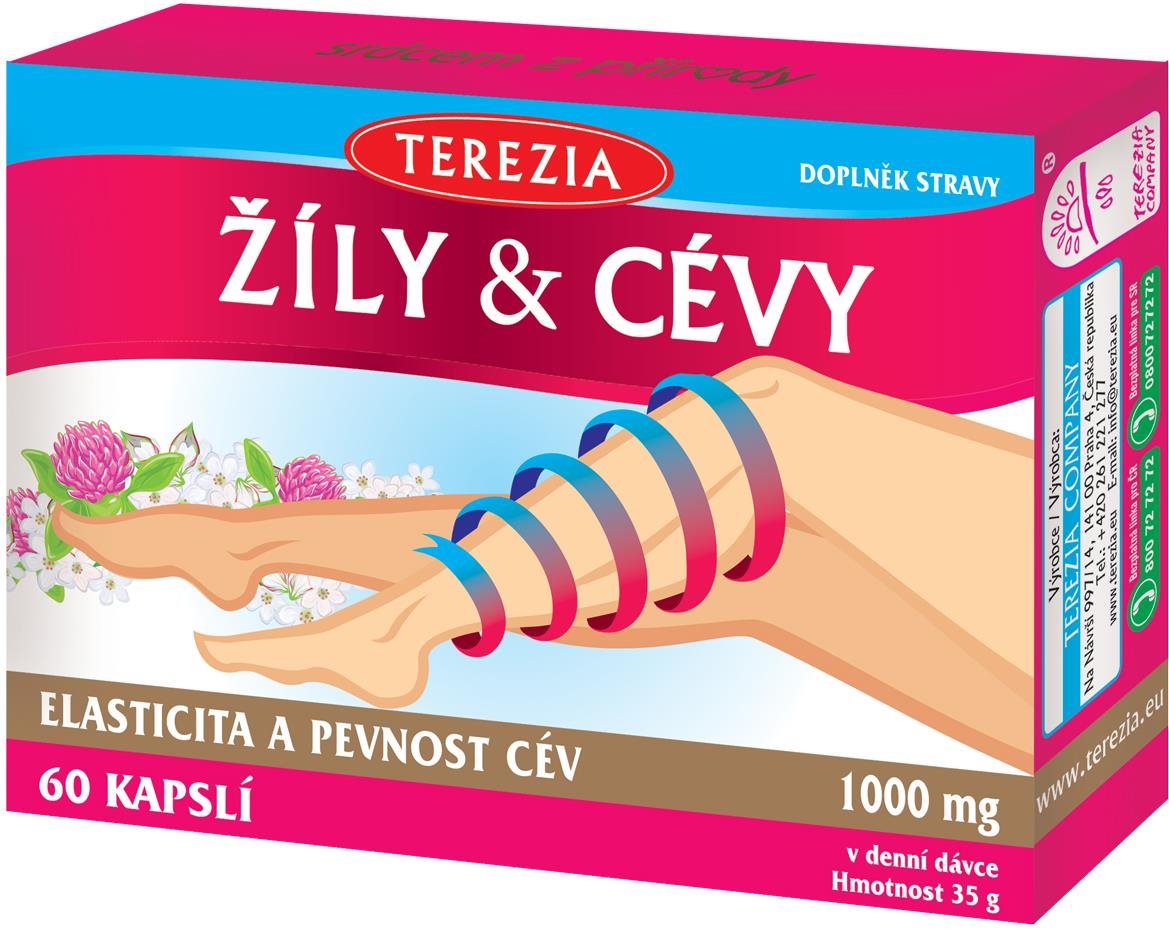 TEREZIA Žíly & Cievy 60 kapsúl