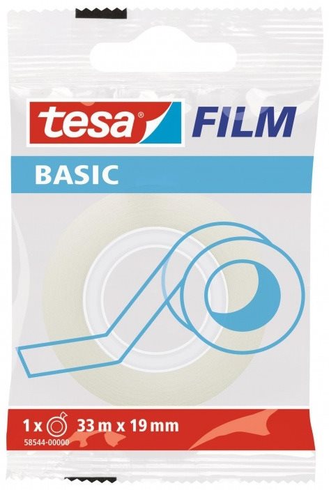 Tesa BASIC 19 mm × 33 m, transparentná