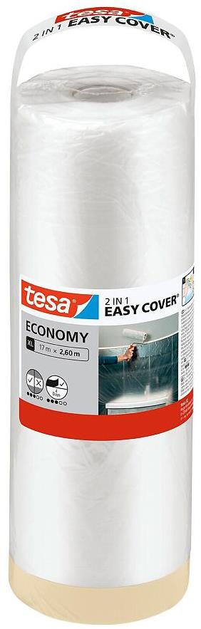 TESA Fólie s maskovací páskou 58870, 1,4 × 25 m