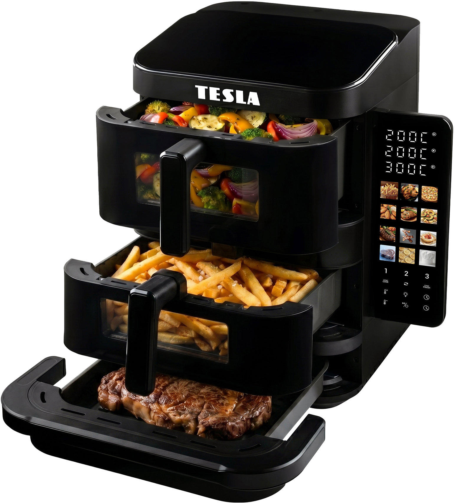 Tesla Electronics AirCook TrioZone Q636 XXL