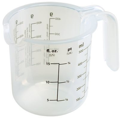 TESCOMA Odmerka s lievikom DELÍCIA 0,5 l